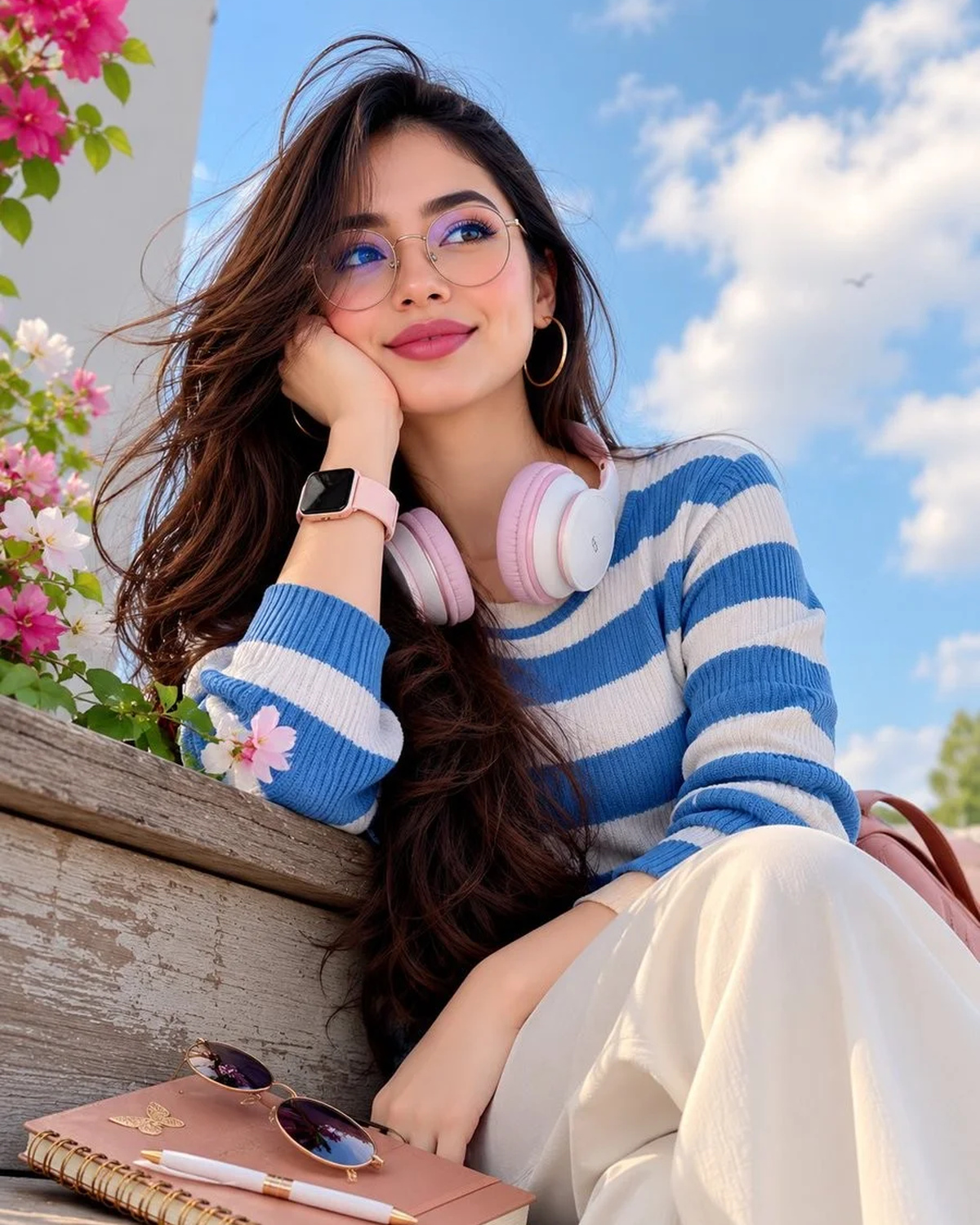 ساخت عکس زیر آسمان ابری با هوش مصنوعی