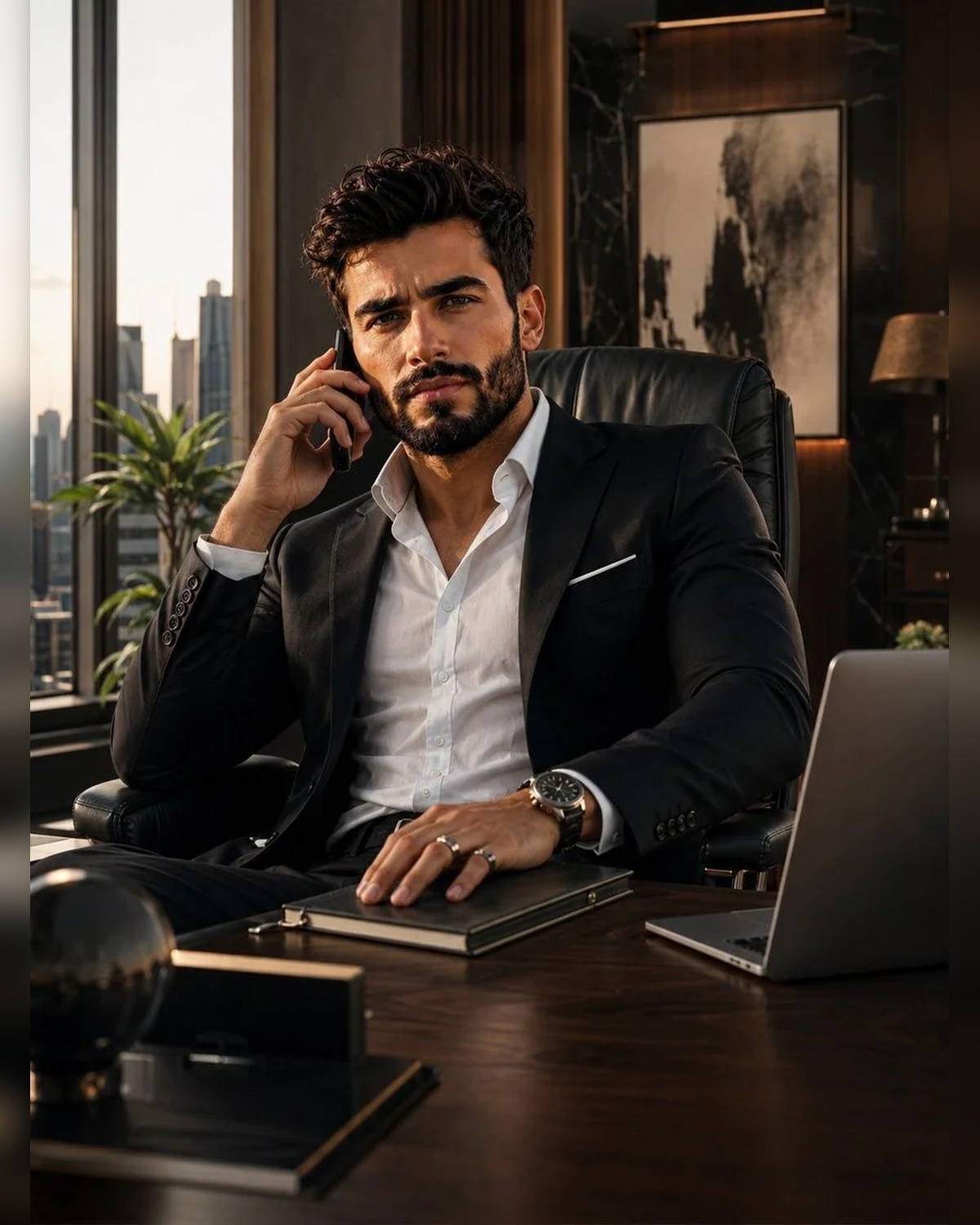ساخت پرتره مدیریتی با هوش مصنوعی